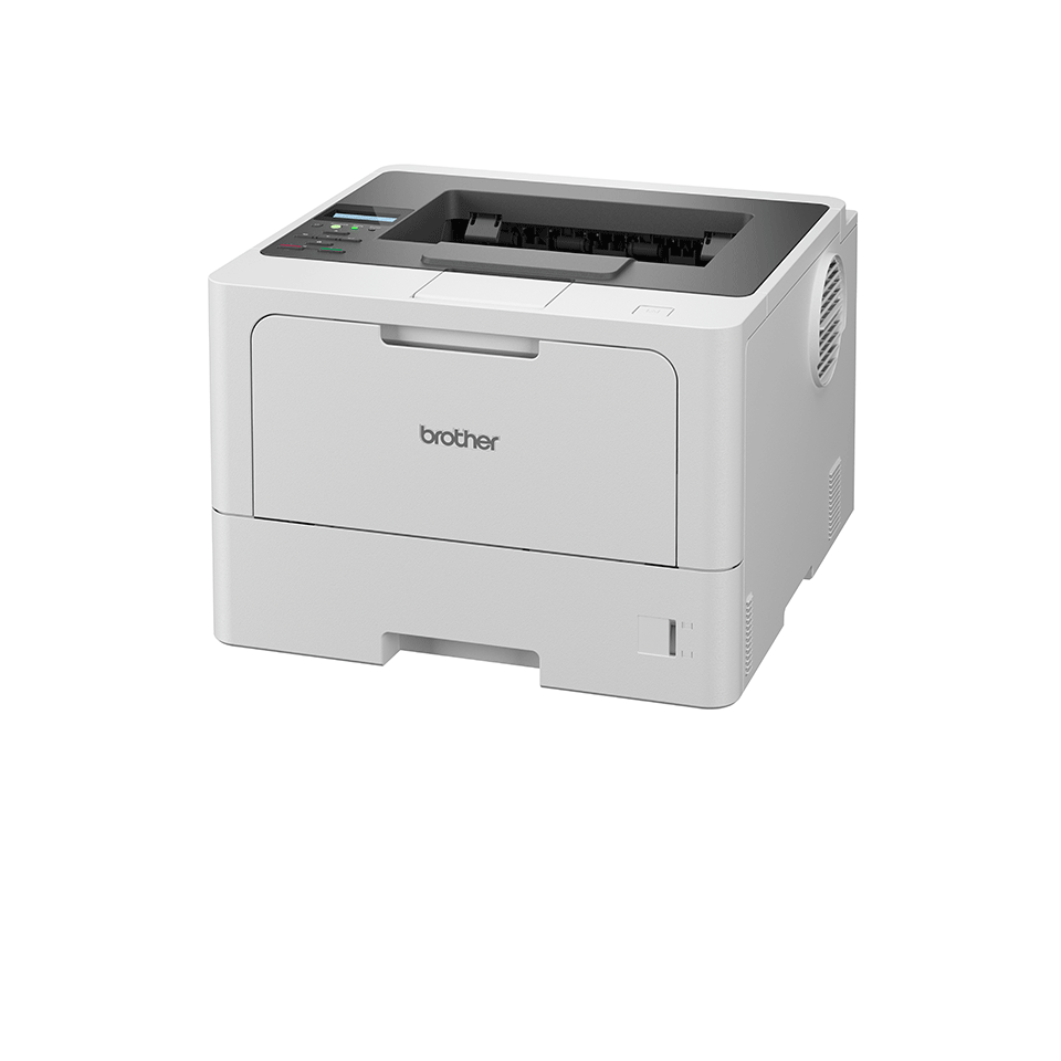 Brother HL-L5210DN – S/W-Laserdrucker mit 48 S./Min., Duplexdruck, Gigabit-LAN, 250–1.290 Blatt Papierkapazität, 1200 x 1200 dpi, für Arbeitsgruppen