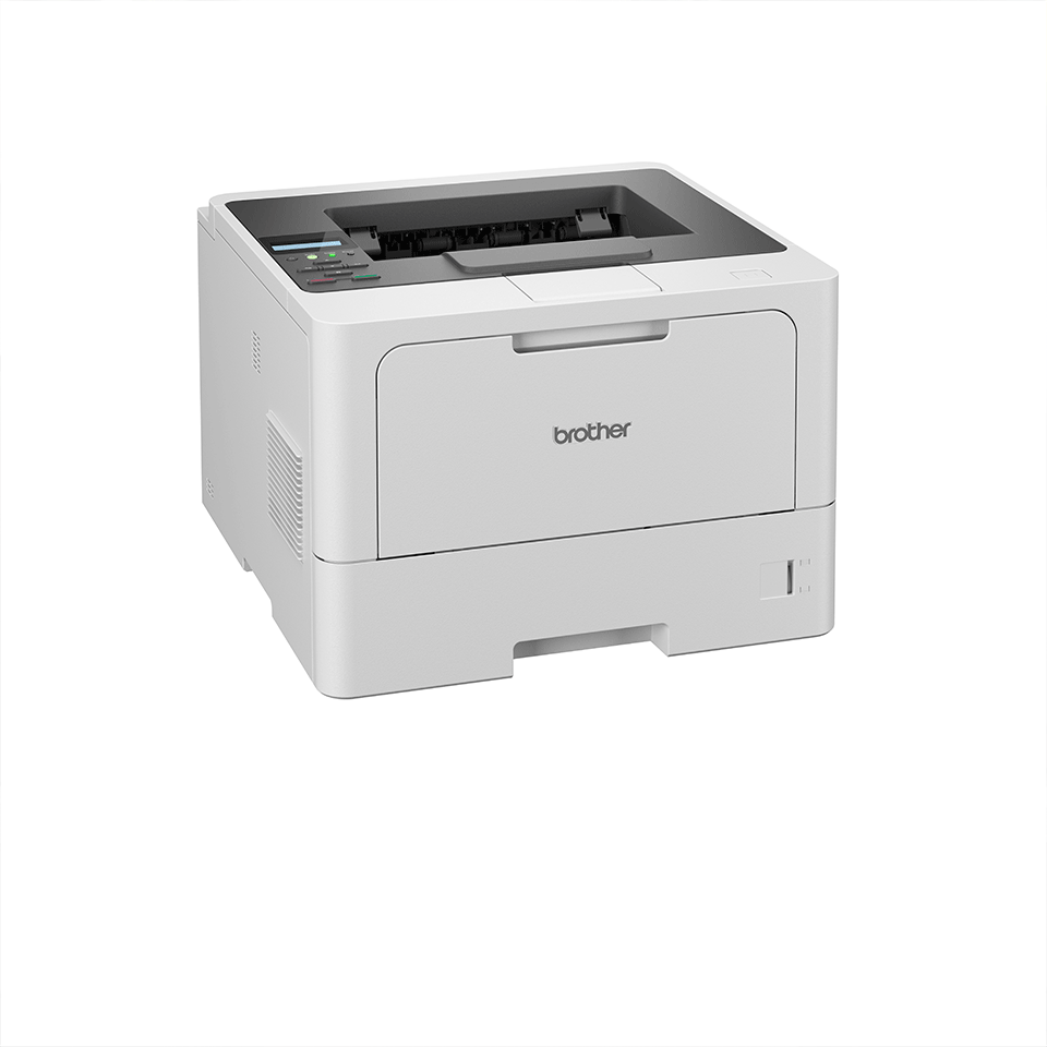 Brother HL-L5210DW – S/W-Laserdrucker mit 48 S./Min., Duplexdruck, WLAN 5 GHz, Gigabit-LAN, 250–1.290 Blatt Papierkapazität, 1200 x 1200 dpi, für Arbeitsgruppen